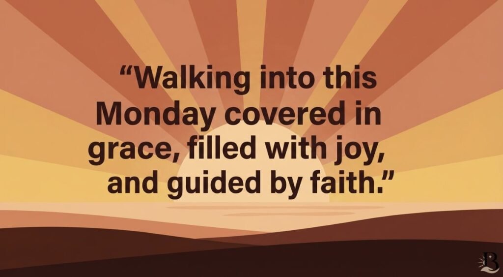African American Monday Prayer and Blessing Images