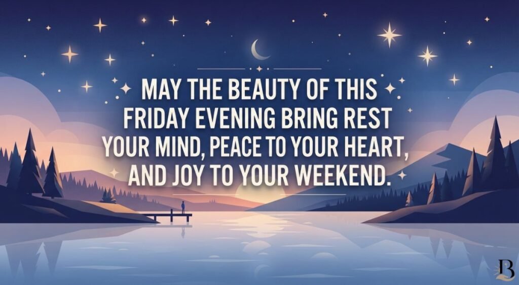 Beautiful Friday Evening Blessings