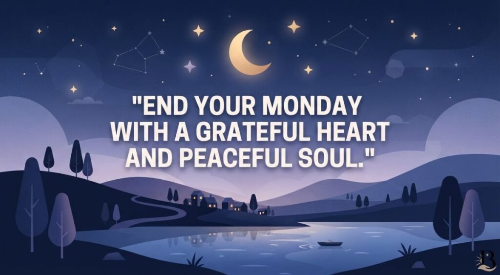 Beautiful Monday Night Blessings to End the Day