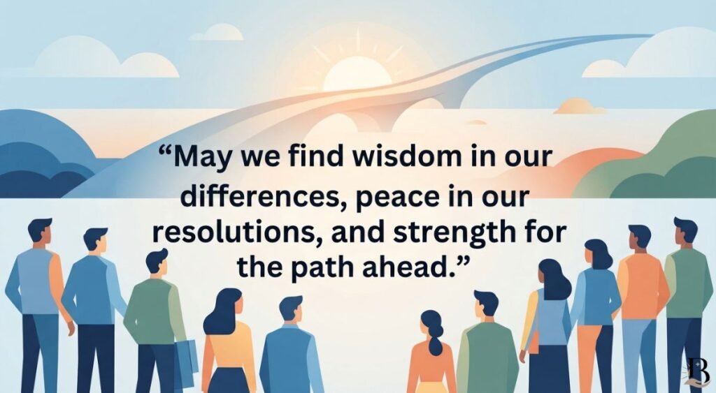 Closing Prayer for Difficult Meetings and Challenges
