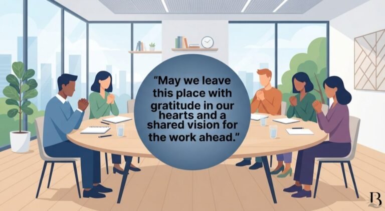 Closing Prayer for Meeting
