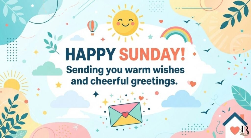 Cute Happy Sunday Wishes with Images and Greetings