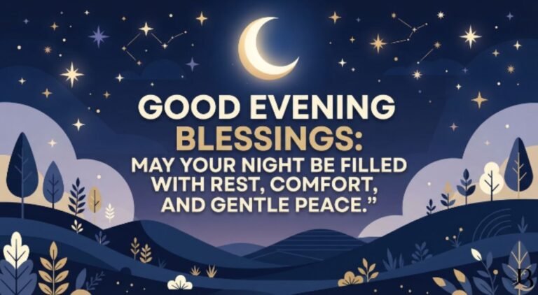 Good Evening Blessings