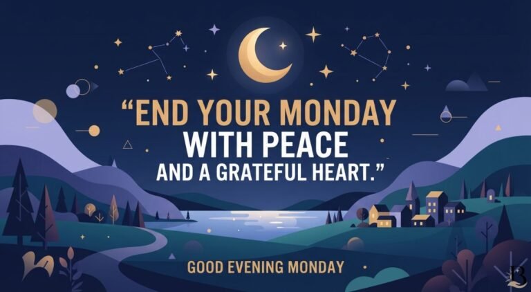 Good Evening Monday