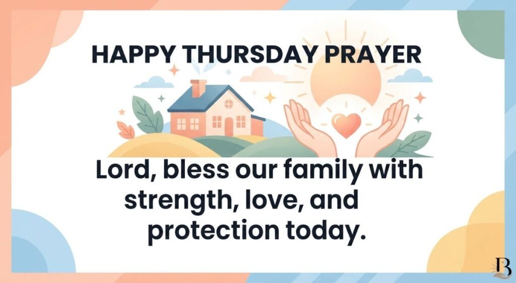Happy Thursday Prayer for Family