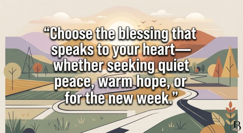 How to Choose the Right Sunday Evening Blessing