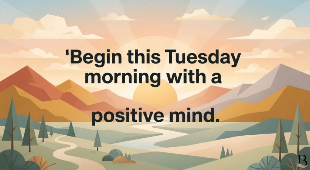  Inspirational & Positive Tuesday Morning Images 