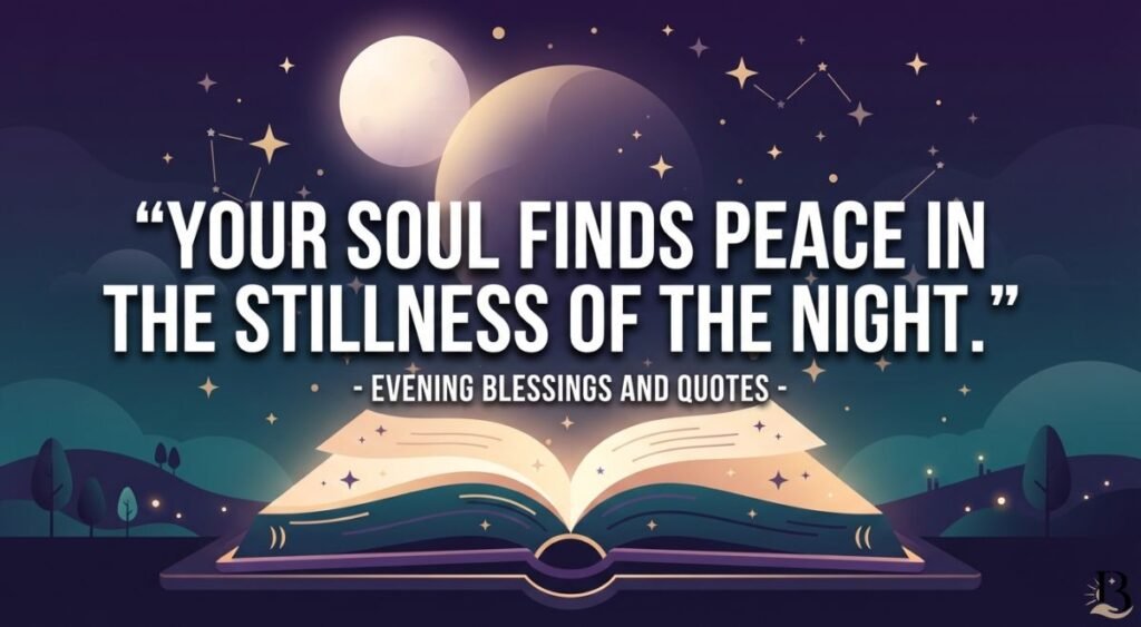Inspirational Spiritual Evening Blessings and Quotes