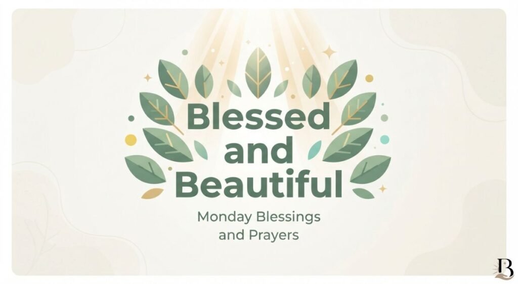 Monday Blessings and Prayers