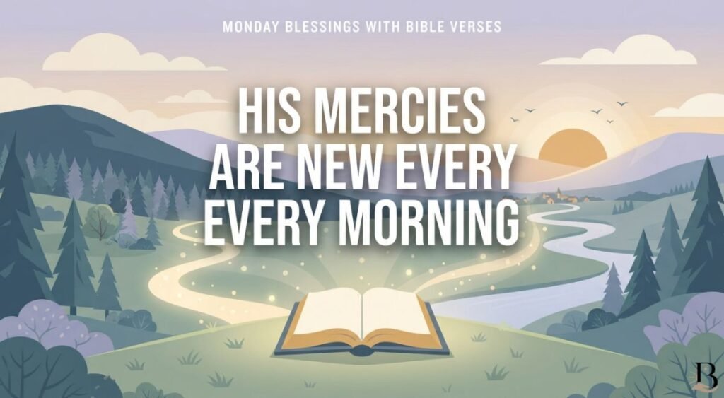 Monday Blessings With Bible Verses
