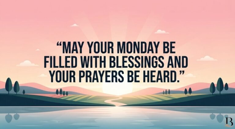 Monday Morning Blessings and Prayers