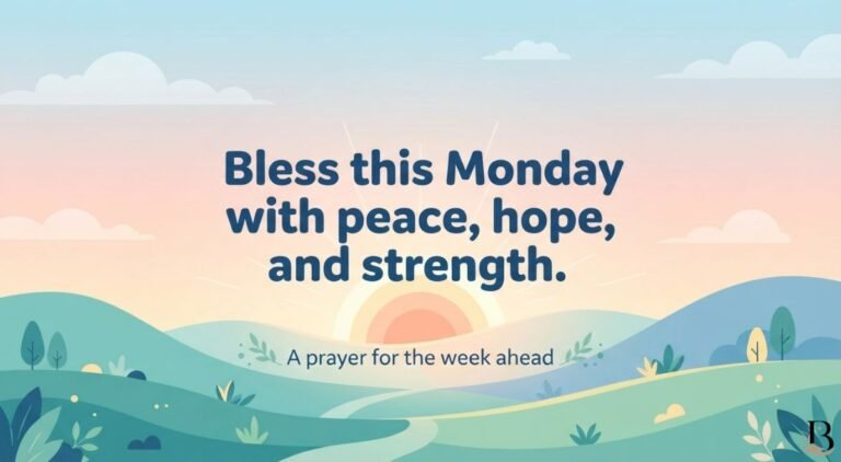 Monday Prayer Images