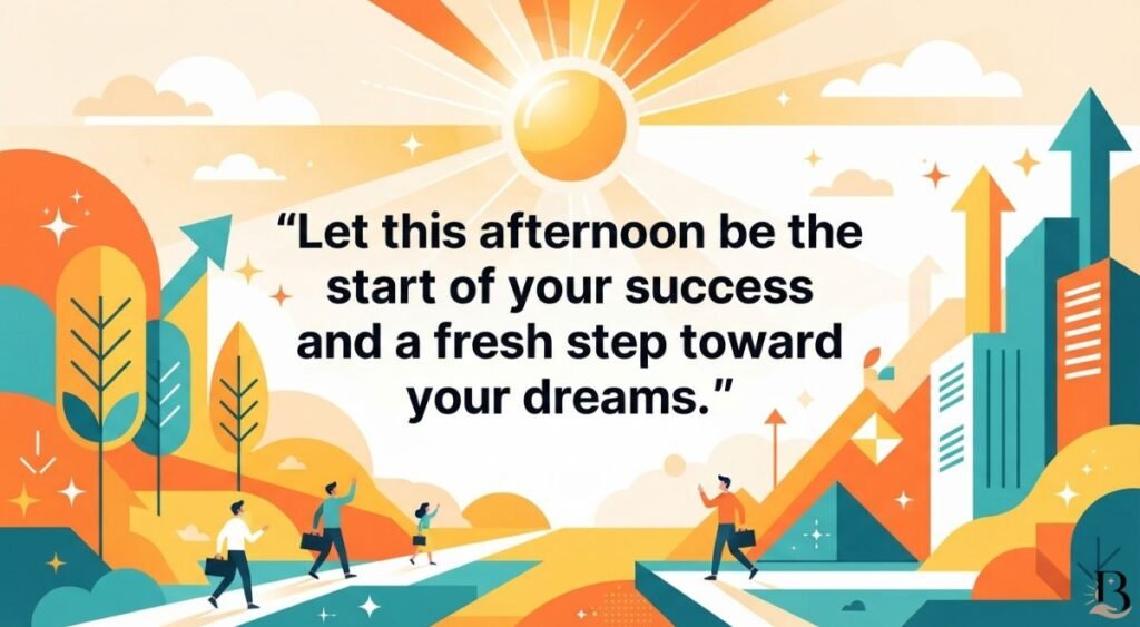 Motivational Good Afternoon Blessings Images for Success and a Fresh Starty