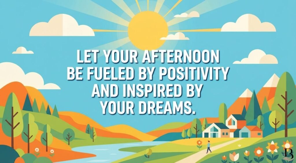 Positive and Inspirational Good Afternoon Blessings Images
