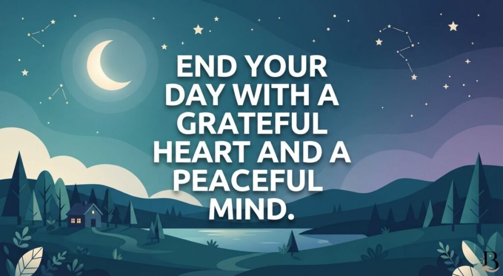 Positive Evening Blessings for a Peaceful Night