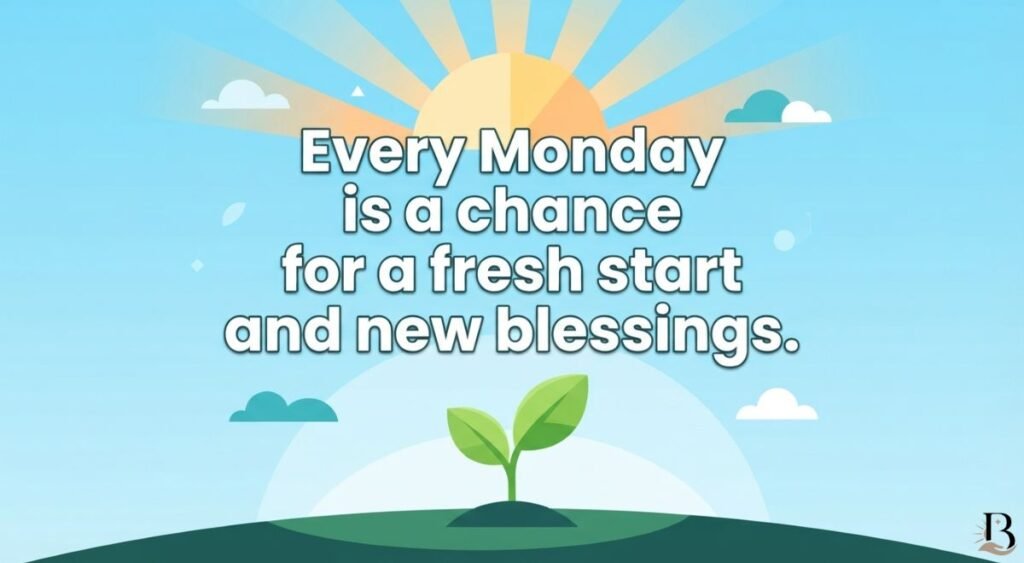 Positive Monday Morning Blessings for a Fresh Start