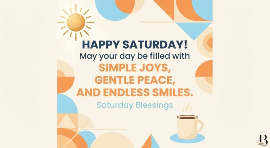 Short Saturday Morning Blessings for Messages & Social Media