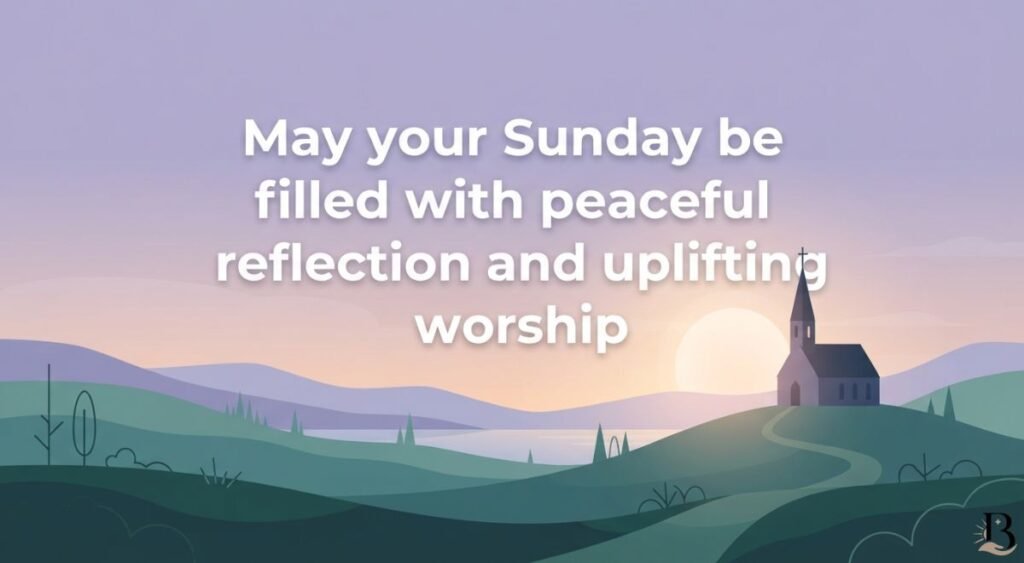 Sunday Morning Prayers for Peace and Worship