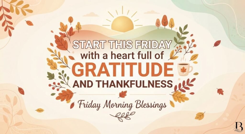 Thankful and Grateful Friday Morning Blessings