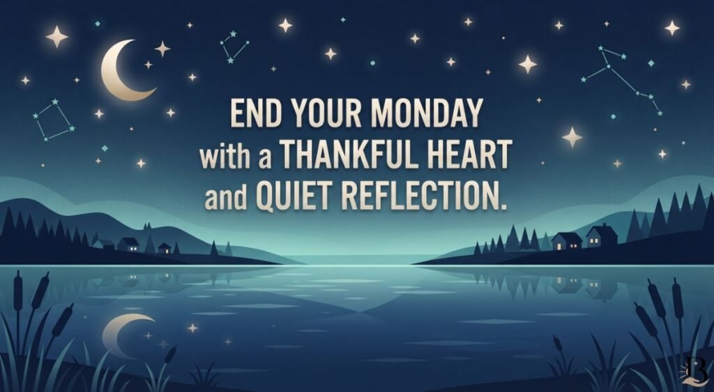 Thankful Monday Night Blessings and Reflections