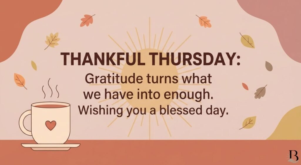 Thankful Thursday Blessings