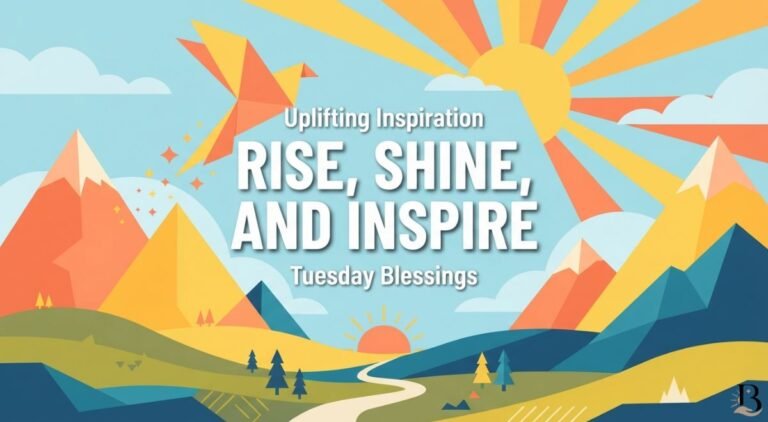 Uplifting Inspiration Tuesday Blessings