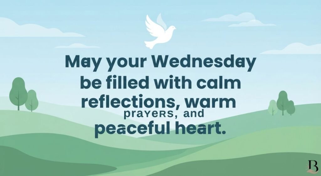 Wednesday Blessings and Prayers for a Peaceful Day
