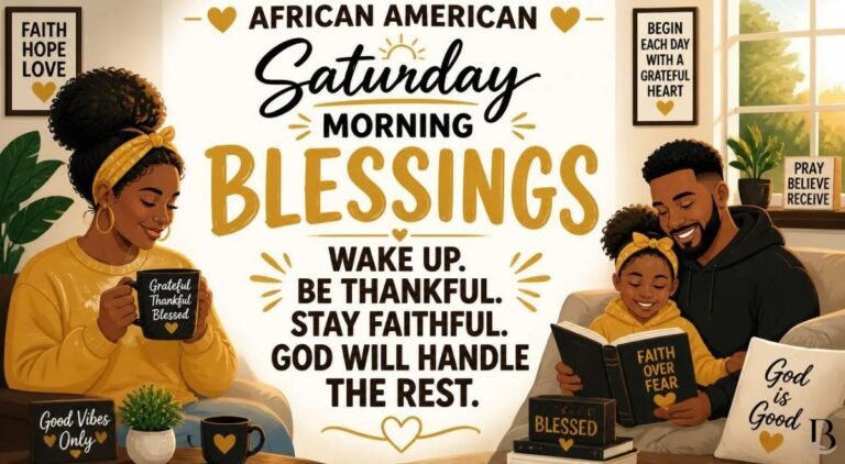 African American Saturday Morning Blessings