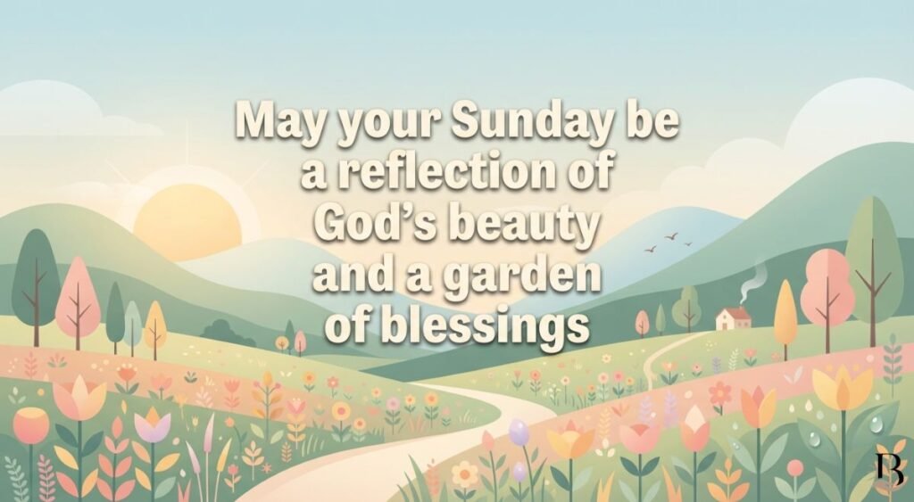Beautiful Good Morning Sunday Blessings for a Blessed Day
