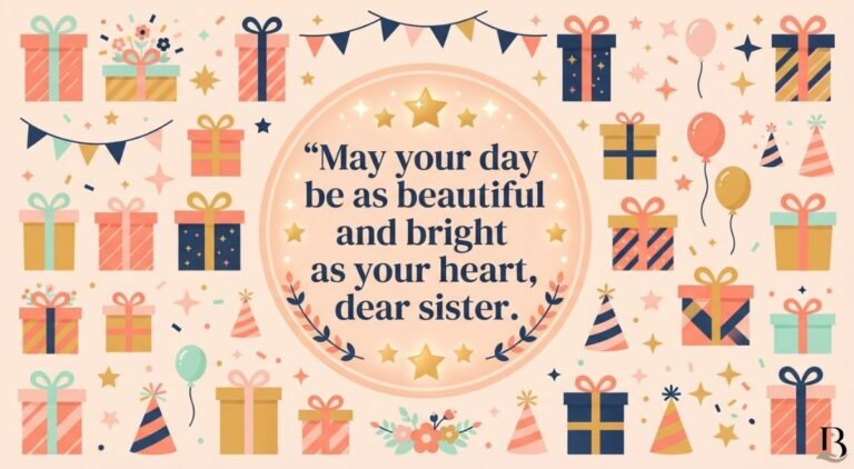 Blessing Birthday Wishes for Sister