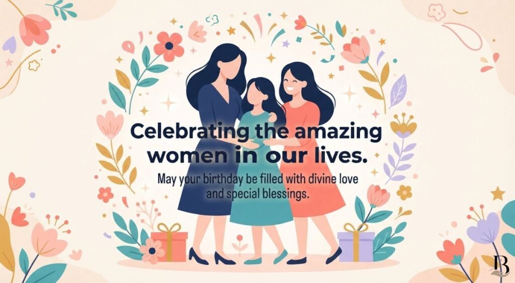 Female Birthday Blessings for Mom, Daughter, and Sister