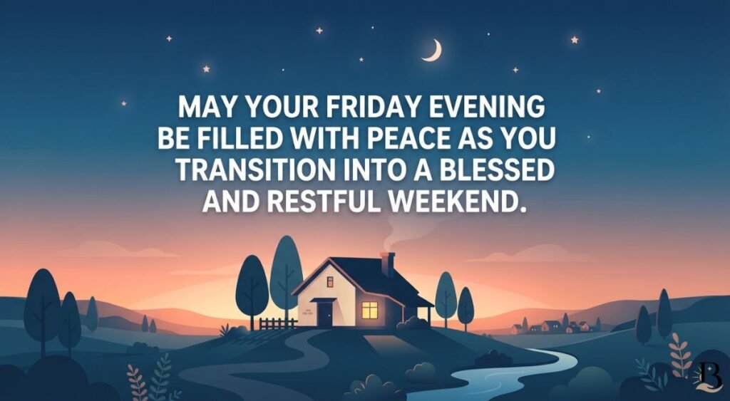 Friday Evening Blessings for a Peaceful Weekend