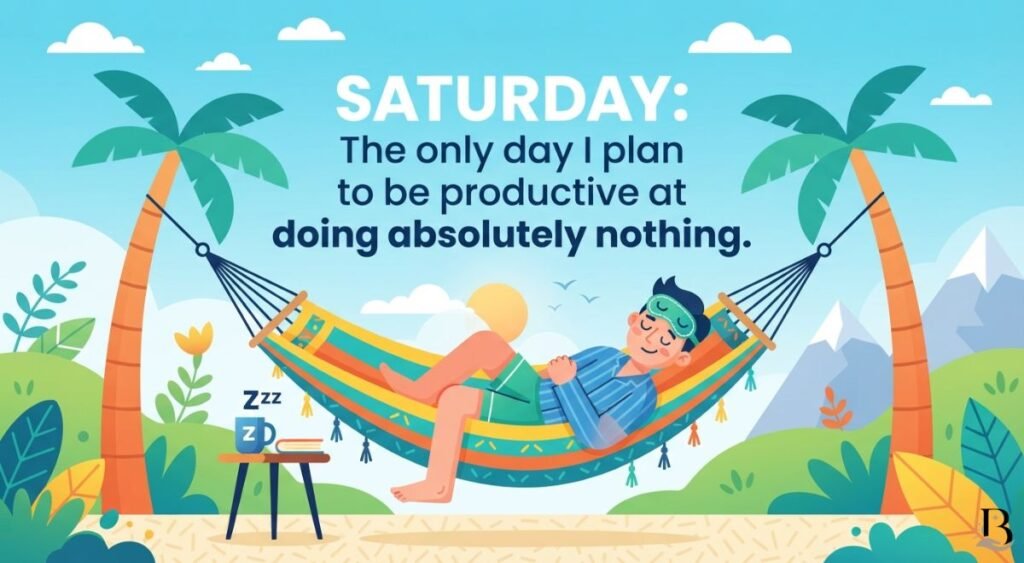 Funny and Positive Saturday Messages