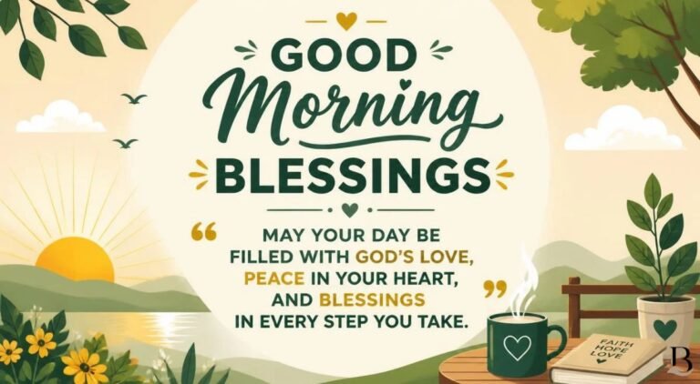 Good Morning Blessings