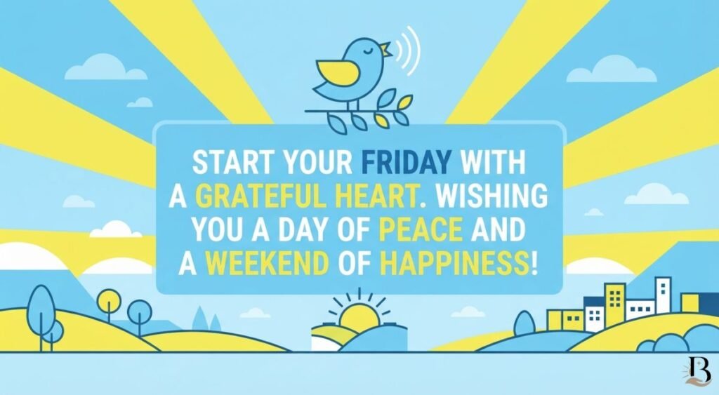 Good Morning Friday Blessings
