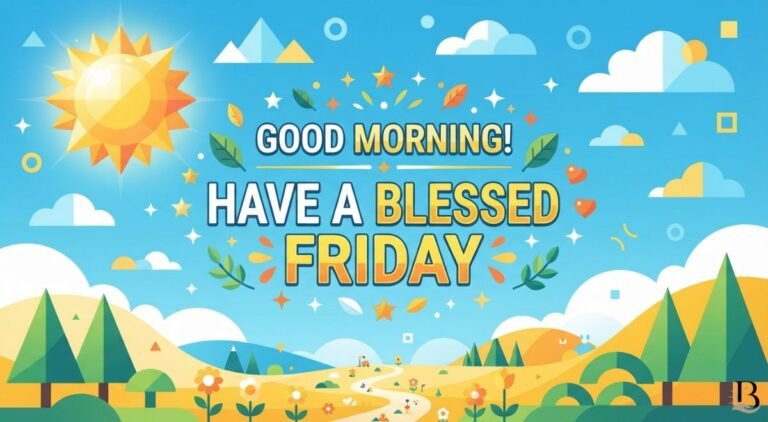 Good Morning Friday Blessings