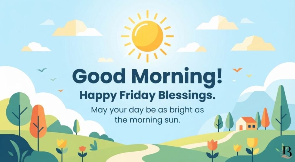 Good Morning Happy Friday Blessings and Wishes