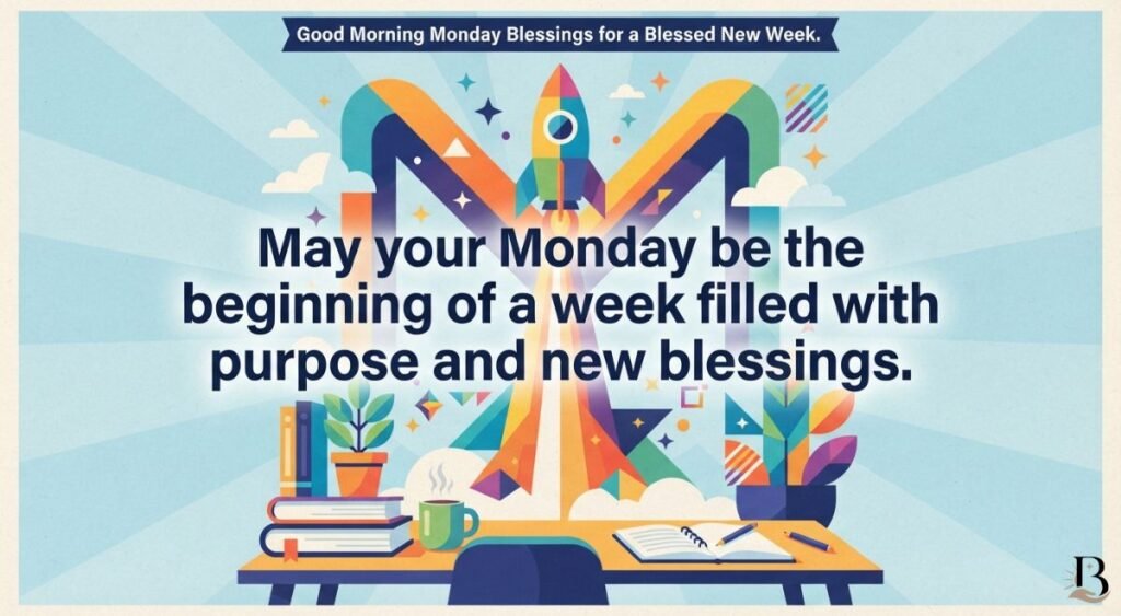 Good Morning Monday Blessings for a Blessed New Week