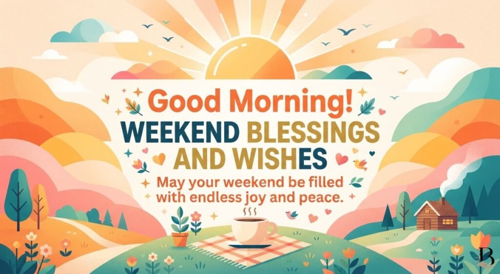 Good Morning Weekend Blessings and Wishes