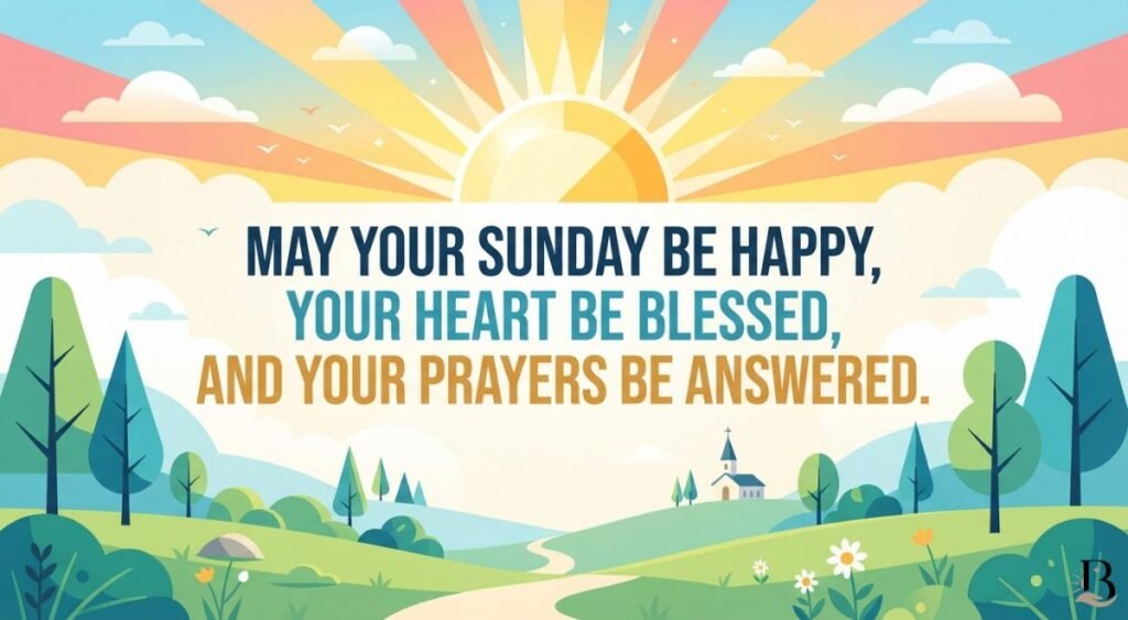 Happy and Blessed Sunday Prayer Messages
