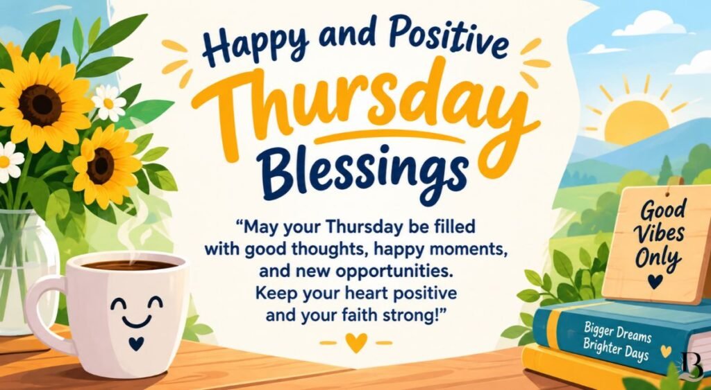 Happy and Positive Thursday Blessings
