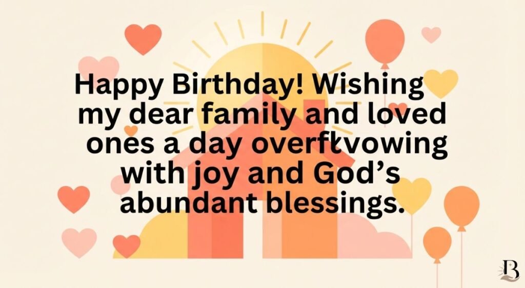 Happy Birthday Blessings Images for Family and Loved Ones