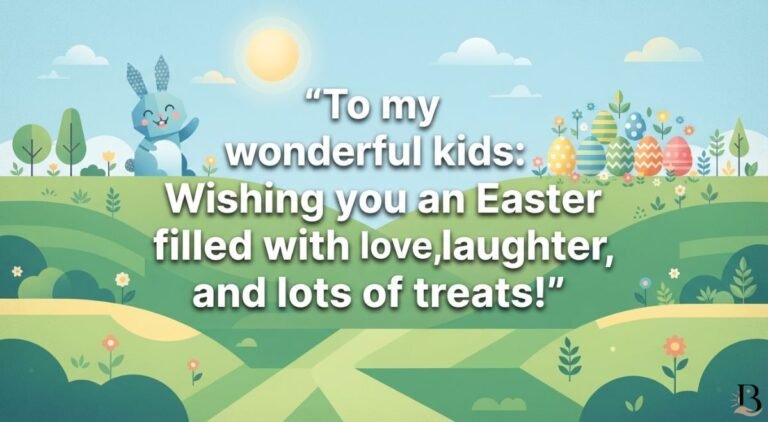 Happy Easter to My Kids