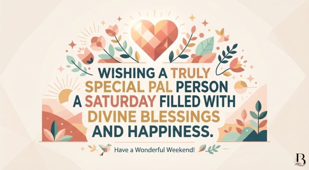 Happy Saturday Blessings for Someone Special