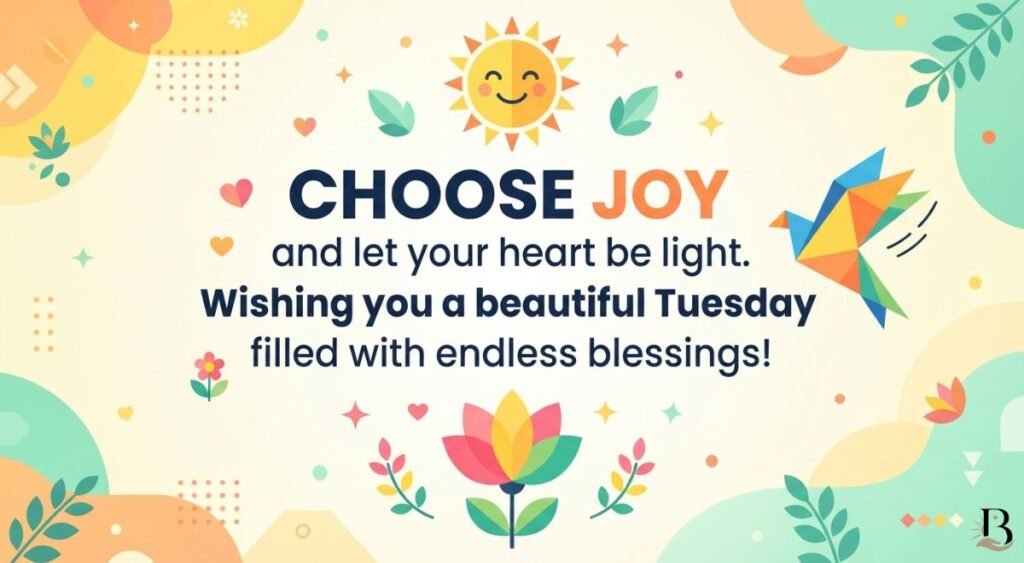 Happy Tuesday Blessings for a Joyful Day