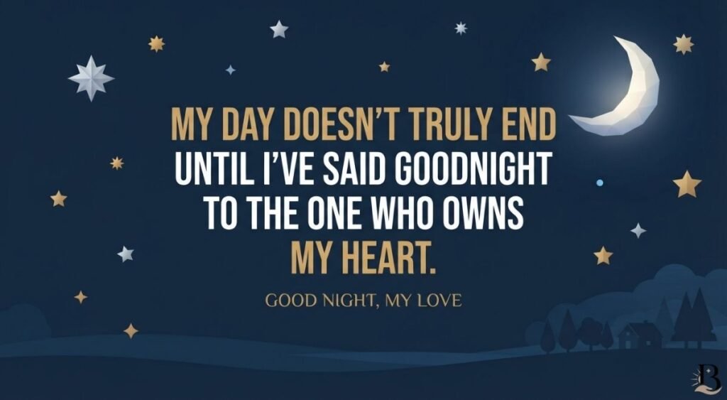 Heart Touching Good Night Messages for Him
