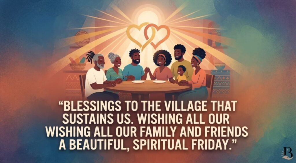 Heartfelt African American Spiritual Friday Blessings for Family & Friends
