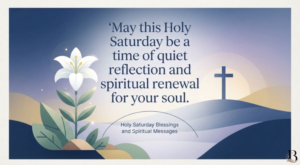 Holy Saturday Blessings and Spiritual Messages