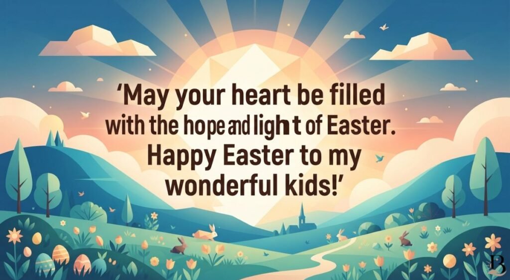 Inspirational and Blessed Easter Wishes for Kids