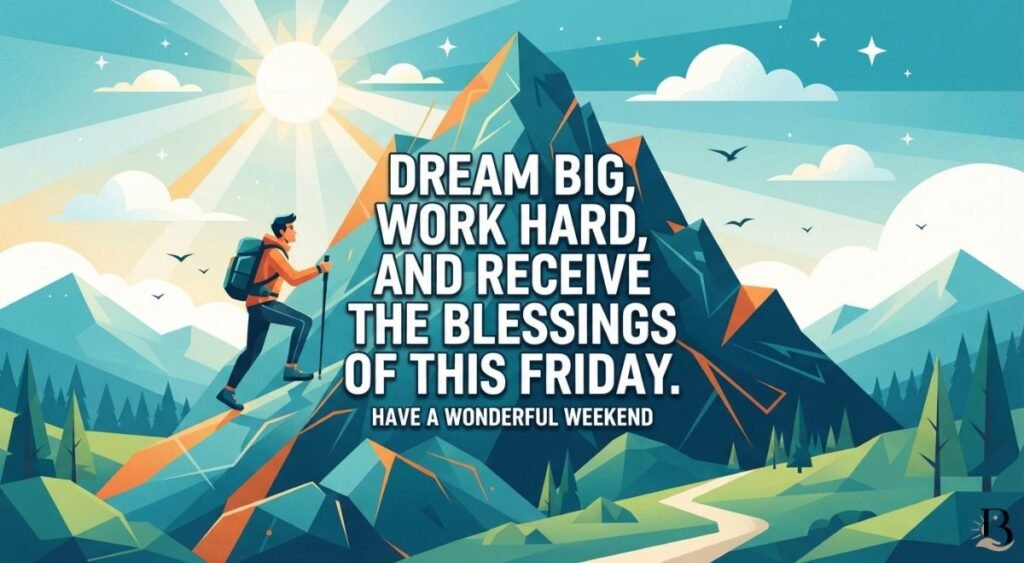 Inspirational and Motivational Friday Blessings